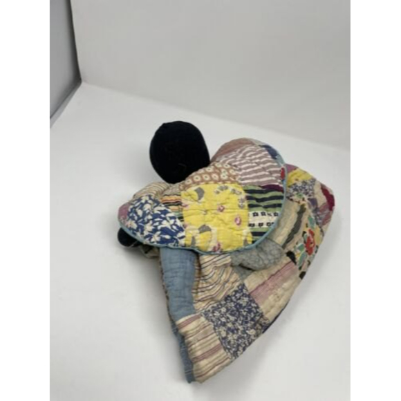 Vintage Doll Made From Old Quilt - Picture 4 of 5